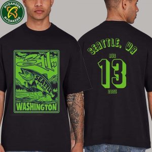 311 Band Pacific Northwest 2025 Run Shows On August 13 2025 in Seattle Washington at Paramount Theatre Event Merch Two Sided T-Shirt