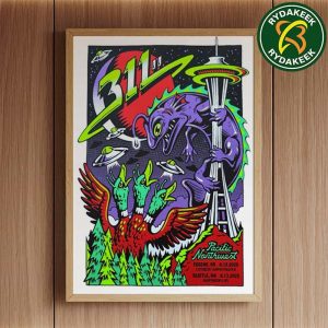 311 Band Pacific Northwest Eugene Oregon And Seattle Washington 2025 Run Shows On August 12 And 13 2025 Event Merch Home Decor Poster Canvas