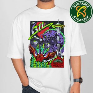 311 Band Pacific Northwest Eugene Oregon And Seattle Washington 2025 Run Shows On August 12 And 13 2025 Event Merch Unisex T-Shirt