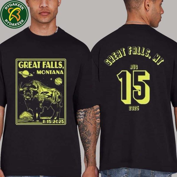 311 Band The Unity Tour 2025 In Great Falls MT At The Centene Stadium On August 15 Two Sided T-Shirt