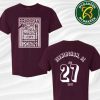 Oasis Live 25 In Chicago, USA At Soldier Field On August 28 2025 Merch Unisex Two Sided T-Shirt