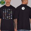 Ado’s 5th Anniversary Journey Pop-Up Store Merch 2025 Blue Rose Two Sided T-Shirt