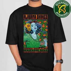 Alabama Shakes Exclusive Poster In Los Angeles California At Hollywood Bowl On August 13 2025 Merchandise T-Shirt