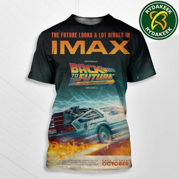 Back To The Future The Film’s 40th Anniversary Back In Theaters IMAX On October 31 2025 All Over Print Shirt