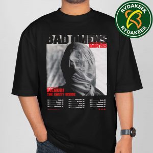 Bad Omens Europe Tour 2025 With Bilmuri And The Ghost Inside Schedule List Dates Unisex T-Shirt