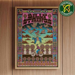 Billy Strings Minneapolis MN Exclusive Poster At Target Center On August 9 2025 Home Decor Poster Canvas