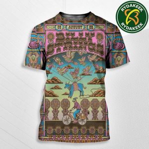 Billy Strings Minneapolis MN Exclusive Poster At Target Center On August 9 2025 All Over Print T-Shirt