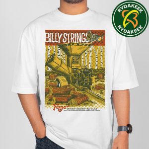 Billy Strings Summer Tour 2025 at Scheels Arena in Fargo, ND on August 12 Art By Travis Bone Unisex T-shirt