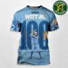 Bobby Witt Jr Kansas City Royals MLB Career HR No. 100 for No. 7 2025 All Over Print T-Shirt