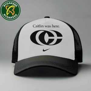 Caitlin Was Here X Nike Caitlin Clark Indiana Fever NBA Trucker Hat