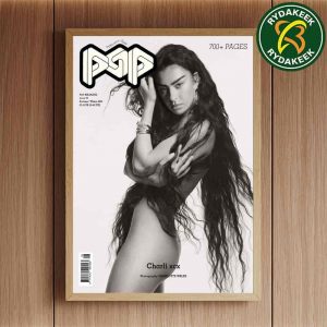 Charli XCX Pop Magazine Issue 53 Autumn Winter 2025 Charlotte Wales Photography Home Decor Poster Canvas