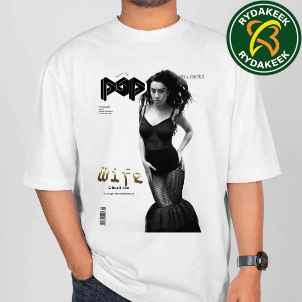 Charli XCX Wife Golden Pop Magazine Issue 53 Autumn Winter 2025 Alasdair Mclellan Photography T-Shirt