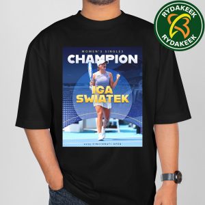 Congrats Iga Swiatek Winner Women’s Singles Cincinnati Open Champion 2025 Unisex T-Shirt
