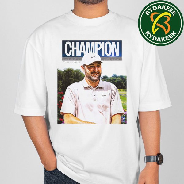 Congrats Scottie Scheffle Winner BMW Championship And Stay No 1 FedExCup Unisex T-Shirt