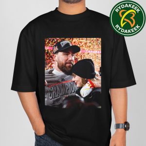 Congrats Taylor Swift And Travis Kelce The Chiefs Kingdom 2025 Today Is A Fairytale Unisex T-Shirt
