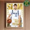 Cooper Flagg Dallas Mavericks NBA Gold Metal Edition SLAM 258 Cover Collection 2025 Home Decor Poster Canvas