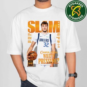 Cooper Flagg Dallas Mavericks NBA Orange Metal Edition SLAM 258 Cover Collection 2025 Unisex T-Shirt