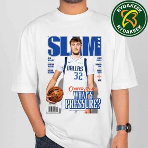Cooper Flagg Dallas Mavericks NBA SLAM 258 Cover Collection 2025 Unisex T-Shirt