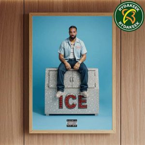 DRAKE ICEMAN Album The Official Poster Home Decor Poster Canvas