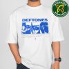 Deftones North American Tour 2025 Merchandise Two Sided T-Shirt