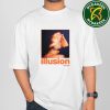 Dua Lipa Radical Optimism White Photo Tee Collection 2025 Merch Two Sided T-Shirt