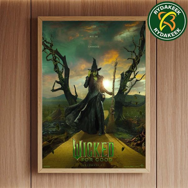Exclusive Character Posters Wicked Elphaba In Theaters On November 21 2025 Home Decor Poster Canvas