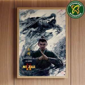 Exclusive character posters for Ne Zha 2 Lj Jing In theaters and IMAX on August 22 Home Decor Poster Canvas