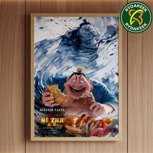 Exclusive character posters for Ne Zha 2 Master Taiyi In theaters and IMAX on August 22 Home Decor Poster Canvas
