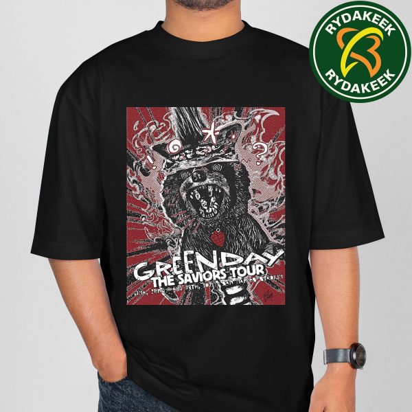 Green Day The Saviors Tour In Lima, Peru On August 27 2025 At Estadio San Marcos Stadium Unisex T-Shirt