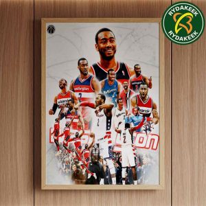 John Wall Washington Wizards NBA 2025 A Forever Wizard A Lasting legacy Congratulations Retirement Home Decor Poster Canvas