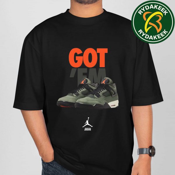 Jordan 4 Retro OG SP Deep Green Clementine Undefeated 2025 Special Sneaker Fan Gifts T-Shirt