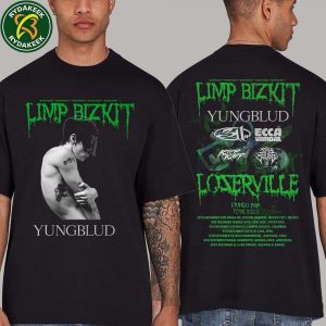 Limp Bizkit Gringo Papi Tour 2025 Loserville Collab Yungblud Schedule List Dates Two Sided T-Shirt