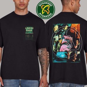 Linkin Park From Zero Tracklist Photo Graphic Collage 2025 Merch Two Sided Unisex T-Shirt