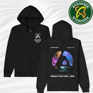 Linkin Park From Zero World Tour 2024-2025 Merch Zip Hoodie Shirt