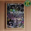 Linkin Park From Zero World Tour 2025 Exclusive Poster In Detroit Little Caesars Arena on August 14 Jahan Home Decor Poster Canvas