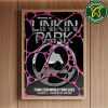 Linkin Park From Zero World Tour 2025 Exclusive Poster In Omaha CHI Health Center Omaha on August 29 Koralie Home Decor Poster Canvas