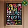 Linkin Park From Zero World Tour Phoenix CA At Footprint Center On September 6 2025 Felicia Chiao Home Decor Poster Canvas