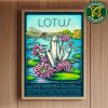 Lotus Summer Dance 2025 Merchandise Line By The Grass Spot FOIL Home Decor Poster Canvas