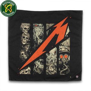 Metallica Fifth Member Bandana Artwork by WolfSkullJack
