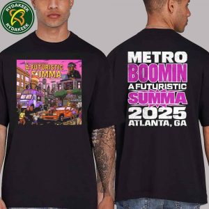 Metro Boomin A Futuristic Summa Cover Merchandise Tee At Atlanta Georgia 2025 Unisex T-Shirt
