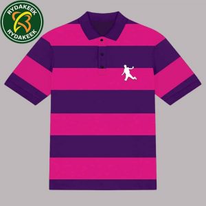 Metro Boomin A Futuristic Summa Futuristic Era Purple Striped Summer Polo Shirt