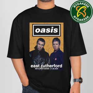 Oasis Live 25 In East Rutherford At Metlife Stadium On August 31 2025 Merch Unisex T-Shirt