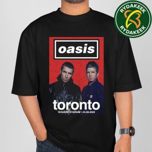 Oasis Live 25 Toronto, Canada At Rogers Stadium On August 24 2025 Merchandise Unisex T-Shirt