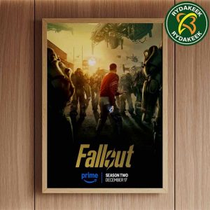 Official Poster FALLOUT 2025 Season 2 In Prime Video Releasing December 17 Maximus By Aaron Moten Home Decor Poster Canvas