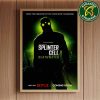 Official Poster Tom Clancy’s Splinter Cell 2025 In Netflix Releasing August 21 Death Watch Animated Series Home Decor Poster Canvas