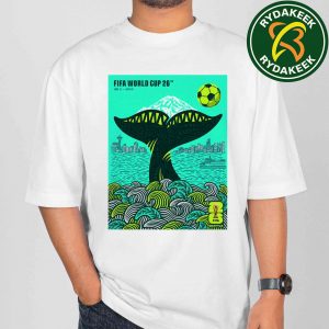 Official Poster Seattle Fifa World Cup 2026 On June 11 – July 19 Shogo Ota Art Unisex T-Shirt