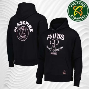 Paris Saint-Germain x BLACKPINK Elegance Tee Graphic Hoodie Shirt
