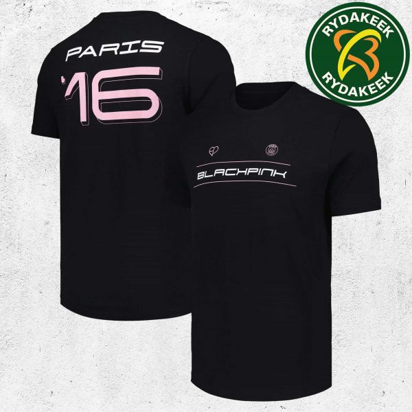 Paris Saint-Germain x BLACKPINK Elegance Tee Graphic Paris 16 T-Shirt