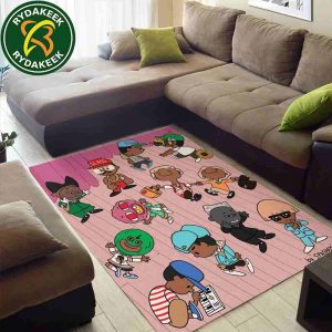 Peanuts Snoopy Mash Up With Tyler The Creator Fashion Icon Home Decor Rug Carpet