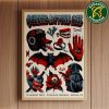 The Official NFL Schedule Of Las Vegas Raiders 2025 Home Decor Poster Canvas